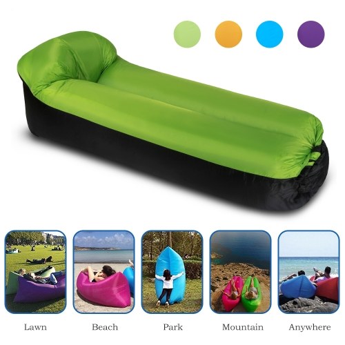 

Inflatable Lounger Portable Air Beds Sleeping Sofa Couch