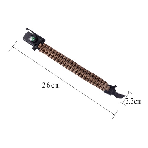 

Umbrella Bracelet Outdoor Multi-functional Hand Rope Camping Survival Emergency