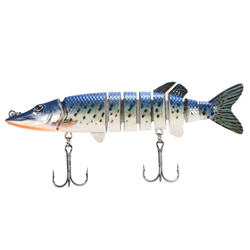 

5" / 12.5cm 20g Lifelike Multi-jointed 9-segement Pike Muskie Fishing Lure