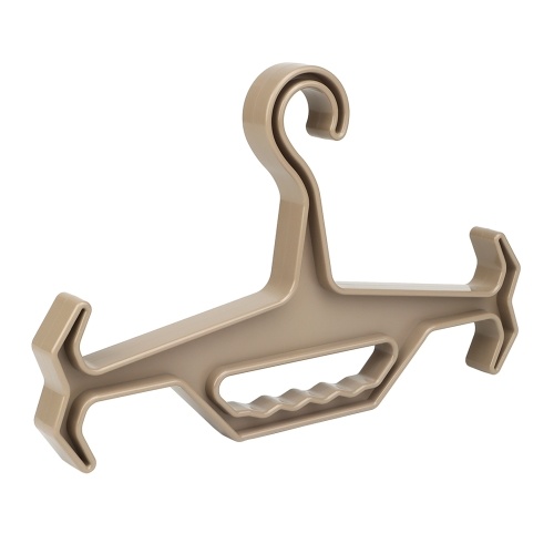 

Tactical Hanger Heavy Duty Plastic Dry Hanger Multipurpose Gear Hanger 66lb Load Capacity Hanger with Built-in Carry Handle