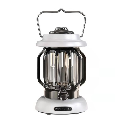 

Camping LED Lamp Rechargable Adjustable Waterproof Power Display Retro Outdoor Tent Light Home Atmospheres Lantern Portable Light
