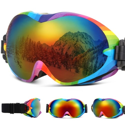 

Ski Goggles Anti-Fog UV Protection