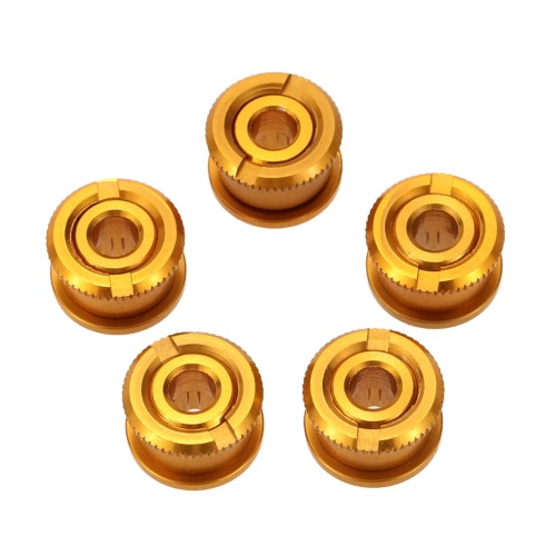 GUB 5pcs Bicycle Accessories Bicycle Tooth Disc Screw Chainwheel Screw of 10mm Diameter