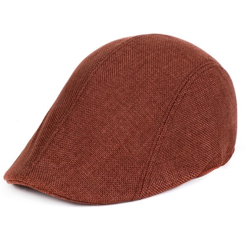 

Autumn Winter Duckbill Ivy Hat Peaked Cap Breathable Cotton Blend Beret