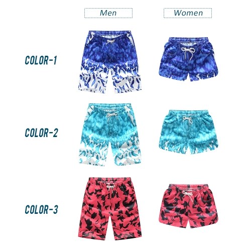 Lovers Beach Pants Quick Drying Beach Shorts