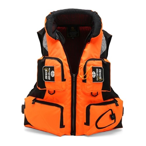 Portable Multi-Function Waterproof Fishing Life Jacket Vest