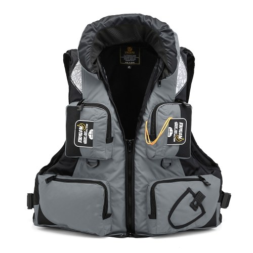 Portable Multi-Function Waterproof Fishing Life Jacket Vest