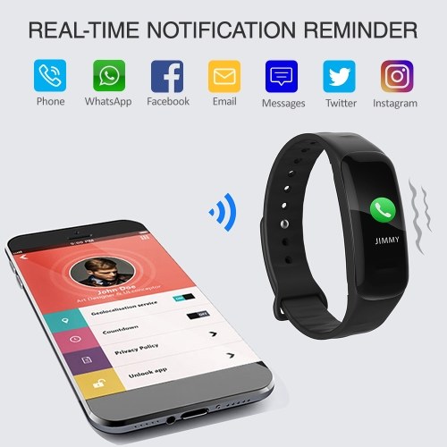 

IP67 Smart Bracelet Women Men Fitness Tracker Watch with Heart Rate Blood Pressure Blood Oxygen Step Counter Calorie Counter Sleep Monitoring