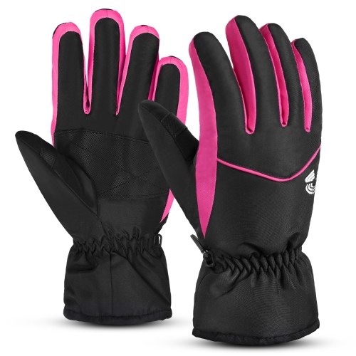 

Men Women Ski Gloves Water-resistant Breathable Outdoor Winter Warm Snow Sports Snowboard Gloves