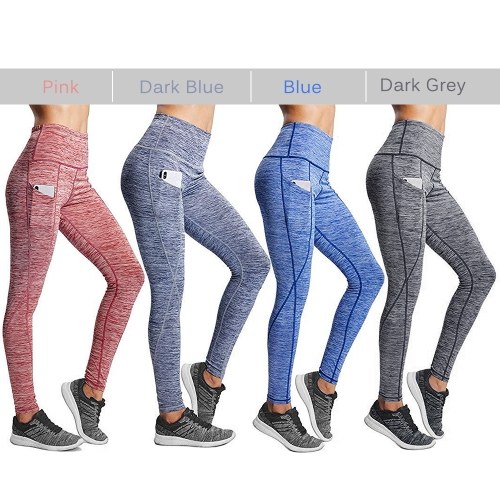 

Women High Waist Yoga Pants with Pocket