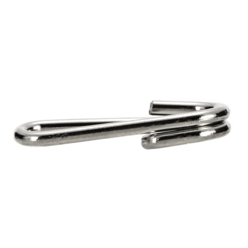 

Stainless Steel Fishing Snap Swivels Fishing Speed Clip Fishing Oval Split Fishing Line Connector