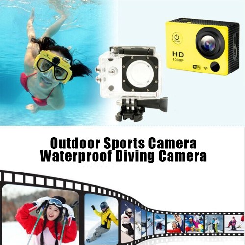 

Outdoor Sports Camera Waterproof Diving Camera Multi-function SJ4000 Underwater Sports DV Camera
