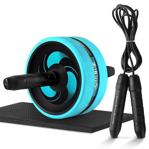 

Abdominal Roller with Knee Pad Adjustable Jump Rope