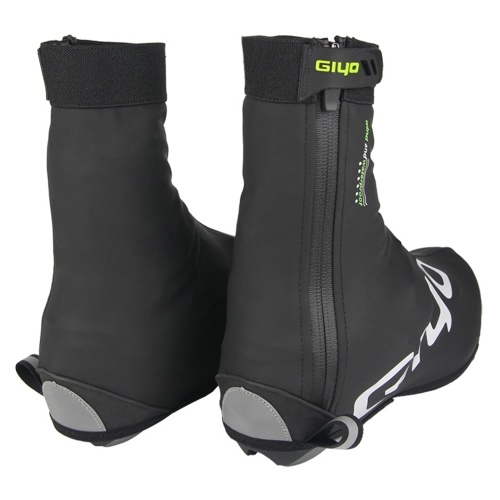 Waterproof PU Cycling Shoes Covers with Reflective Design Men Women Reusable Thermal MTB Bike Shoes Covers 