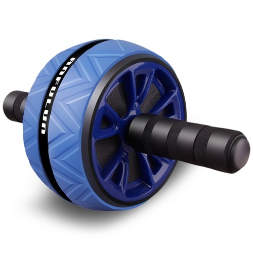 

Abdominal Roller Exercise Wheel Fitness Equipment Mute Roller For Arms Back Belly Core Trainer Body Shape With Free Knee Pad For Men and Women