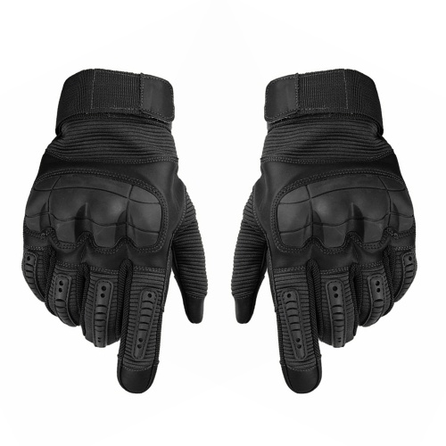 

Touching Screen Hard Knuckle Gloves PU Leather Outdoor Sport Gloves Proffessional Cycling Paintball Gloves