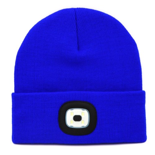 

USB Interface Sport Knitting Hat Lamp Autumn Winter Season Outdoor Sport Fishing Riding Keep Warm Hat
