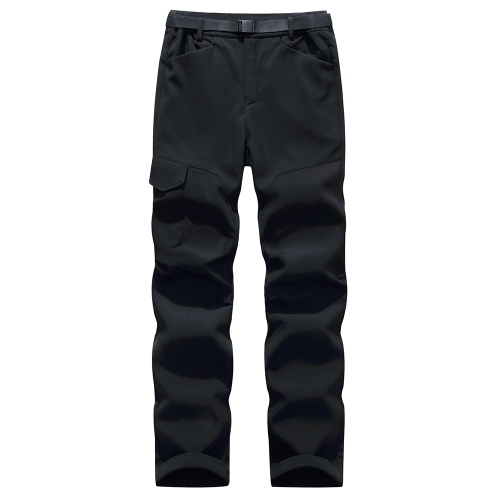 

Men Women Winter Waterproof Pants Thick Warm Windproof Pocket Lightweight Hiking Outdoor Pants