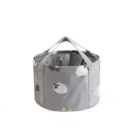 

Collapsible Bucket Multi-Use Portable Basin for Soaking Feet Travelling Camping Picnic Indoor Outdoor