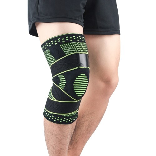 

Pair of Knee Braces Support Protector Knee Pad Compression Sleeve Non-Slip for Men Women Hiking Soccer Basketball