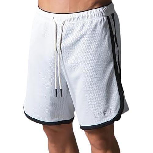 Shorts de sport pour hommes poches à séchage rapide en vrac élastique short de course de basket-ball Fitness Gym pantalon d'entraînement