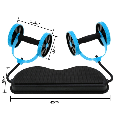 

Sport Core Double AB Roller AB Wheel Fitness Abdominal Exercises Equipment Abdominal Waist Slimming Equipment