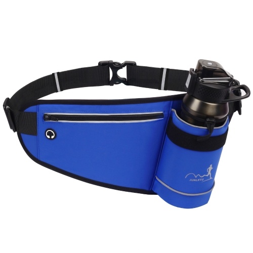 

Outdoor Sports Hydration Waist Belt Bag with Water Bottle Holder for Jogging Running Hiking Camping Cycling Walking