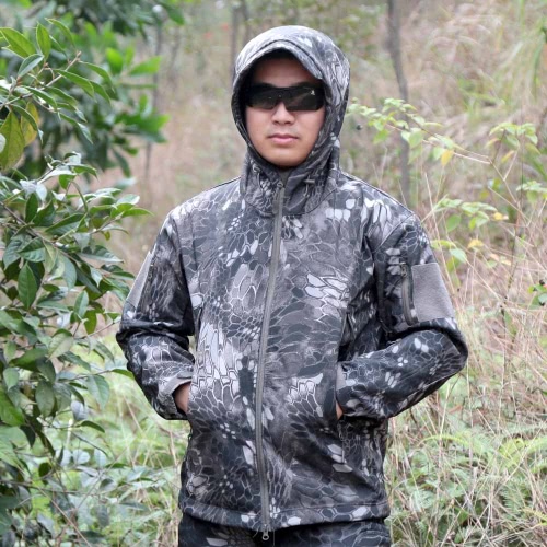 Combat en plein air Jacket hommes Sport résistant à l'eau chasse vêtements coupe-vent veste d'automne & hiver