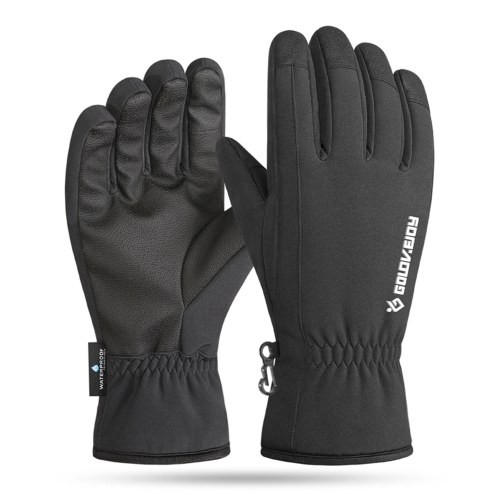 Gants de ski hommes femmes hiver gants chauds gants de neige coupe-vent gants de sport résistants à l'eau pour le ski cyclisme escalade