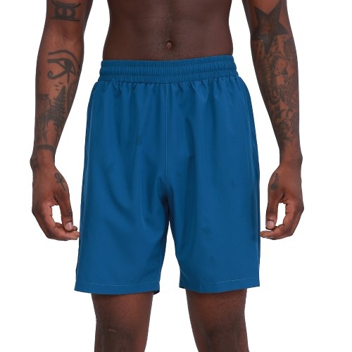 

Men Sports Shorts Elastic Waist Side Pockets Slit Design Breathable Quick-Drying Running Joggers