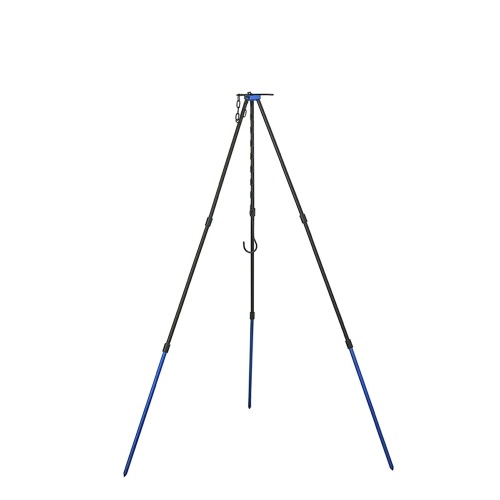 ShineTrip Outdoor Camping Tripod Campfire Aluminium Alloy Tripod Adjustable Triangles Bonfire Stand Tripod for Fire Hanging Pot