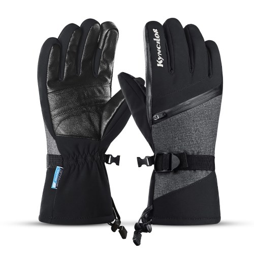 

Winter Warm Ski Gloves Fleece Waterproof Windproof Touchscreen Anti-slip Sports Cycling Skiing Bicycle Outdoor Work Gloves