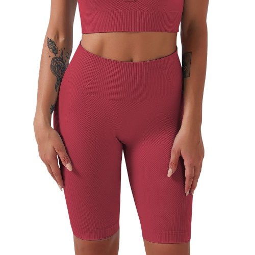 

Women Compression Shorts High Waist Tummy Control Breathable Stretchy Workout Running Sports Shorts