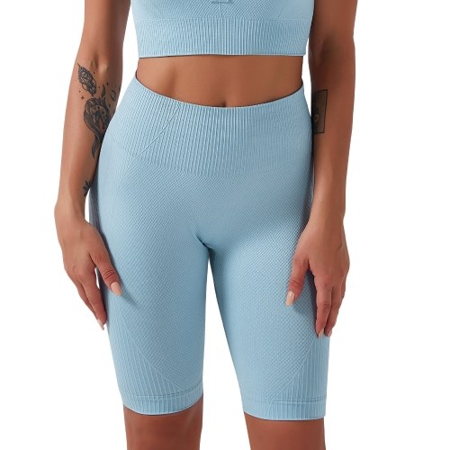 

Women Compression Shorts High Waist Tummy Control Breathable Stretchy Workout Running Sports Shorts