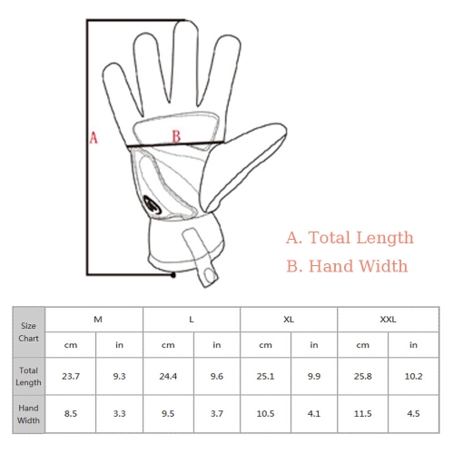 

Spakct Winter Full Finger Cycling Gloves Thermal Fleece Gloves Windproof
