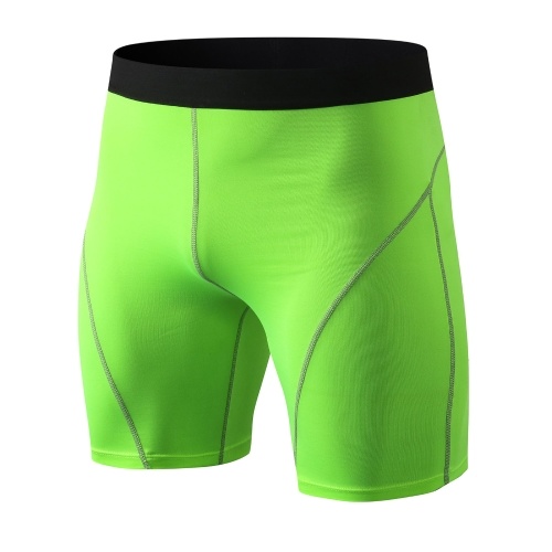 

Men Sport Shorts Elastic Bodycon Quick-dry Athlete Fitness Gym Yoga Shorts