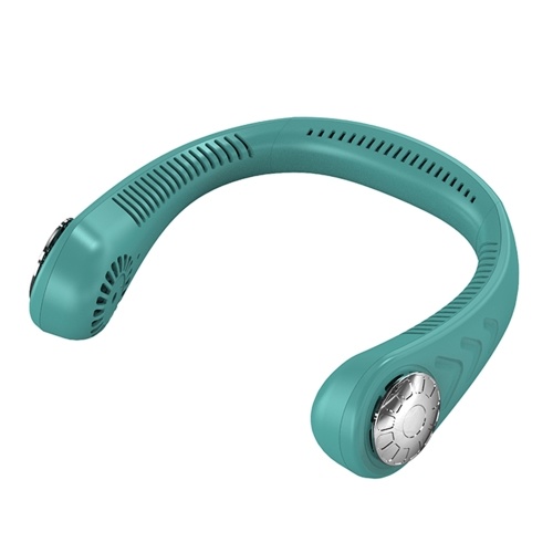 

Bladeless Neck Hanging Fan All-round Quick Cooling Strong Wind Angle Adjustable 3 Gears for Outdoor Sports