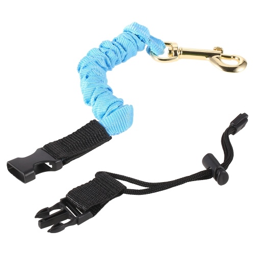 

: Elastic Paddle Leash Kayak Canoe Safety Fishing Rod Rowing Boats Coiled Lanyard Cord Tie Rope