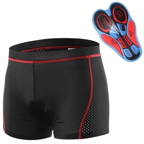 

Lixada Men Cycling Underwear Shorts Breathable Gel Padded MTB Biking Riding Shorts