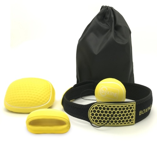 

Boxing Reflex Ball Set with Headband Adjustable Sports Headband Tie for Boxing Reaction Punching Speed Training