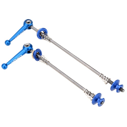 2Pcs Lixada Ultralight Quick Release Titanium Skewers for MTB Road Bike