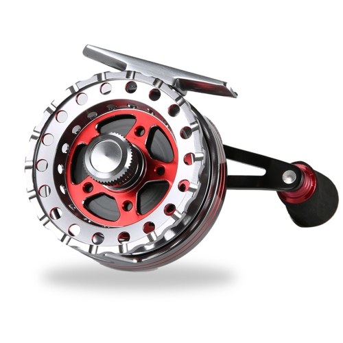 Full Metal Ice Fishing Reel Smooth Left/Right Raft Fishing Reel Fishing Tackle