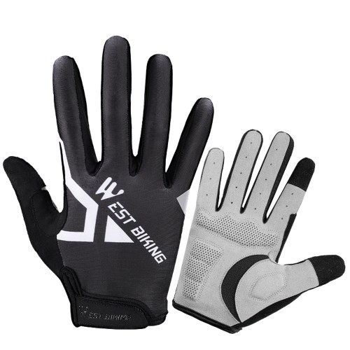 Gant tous les doigts écran tactile Sports d'hiver course à pied cyclisme gant de vélo gant respirant gant de cyclisme gant de vélo de route