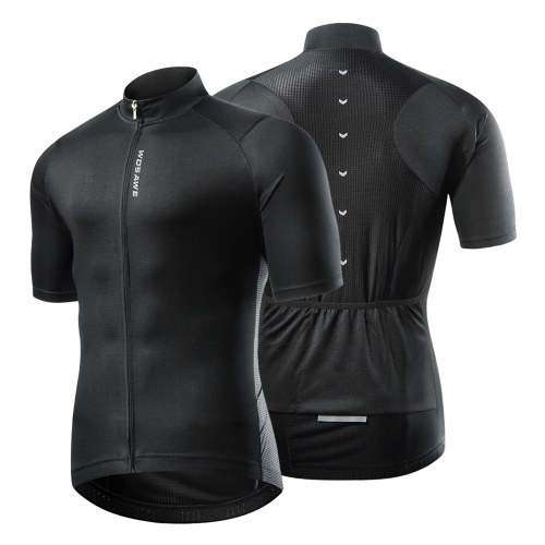 

Men Short Sleeve Cycling Jersey MTB Bicycle Bike Shirt Quick Dry Breathable Summer Running Sports Shirt