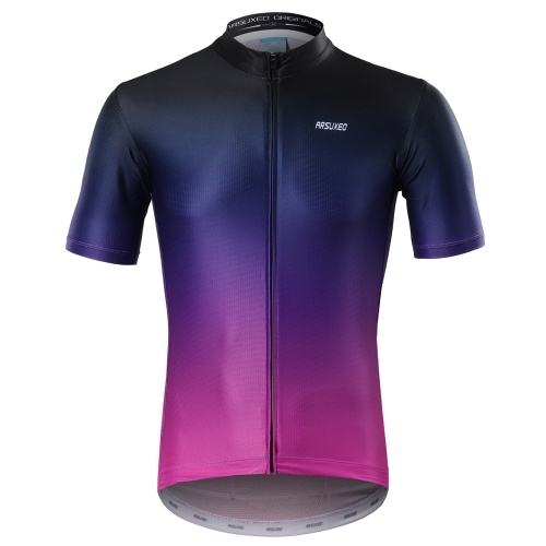 

Men Short Sleeves Cycling Jersey Breathable Moisture-wicking Summer MTB Bicycle Bike Shirt