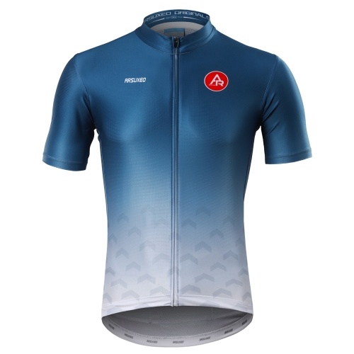 

Men Short Sleeves Cycling Jersey Breathable Moisture-wicking Summer MTB Bicycle Bike Shirt
