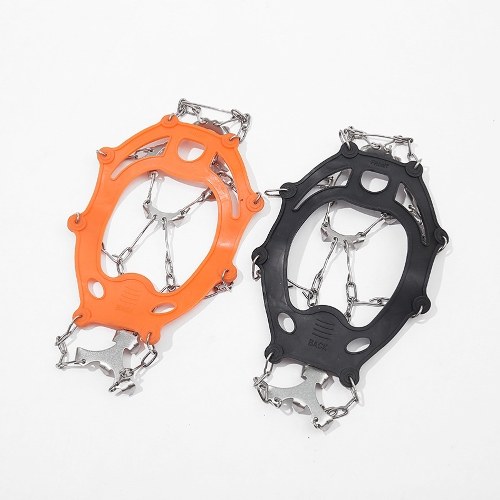 

13 Tooth Ice Gripper Mountain Climbing Ice Climbing Not-slip Shoe Cover On Foot Not-ski Claws Snow Chains Boots Cover