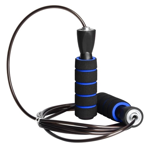 

Skipping Rope Adjustable Jump Rope Fitness Rope Sports Rope Steel Wire Rope for Men Women Children