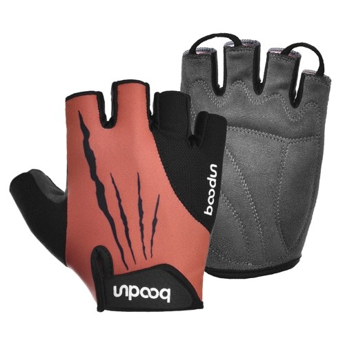 

Sport Gloves Anti-skid Cycling Half Finger Gloves Shock Absorbing Padded Weight Lifting Gloves Outdoor Breathable MTB Gloves Bicycle Mitten