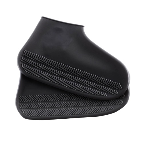 

Waterproof Silicone Shoe Covers High Elasticity Not-slip Foldable Reusable Rain Shoe Protectors